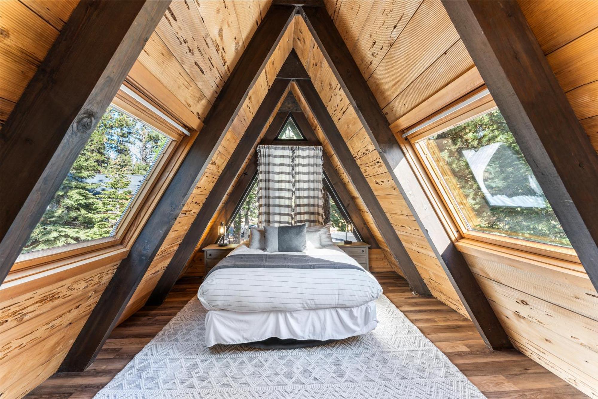 A-Frame Cabin With Hot Tub & Close To Lake Tahoe 塔霍城 外观 照片